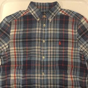 Button up boys Ralph Lauren shirt